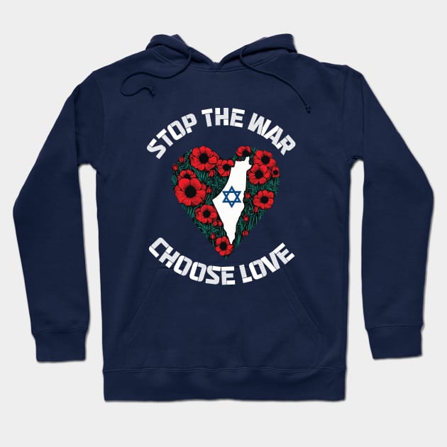 stand for israel - stop the war Hoodie by whatyouareisbeautiful